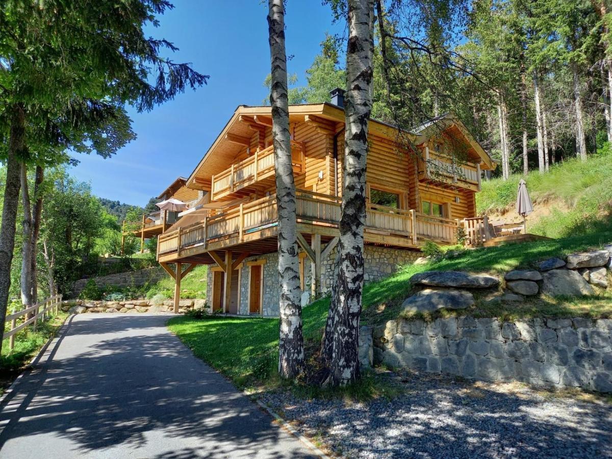 Chalet Les Sorbiers Egat エクステリア 写真